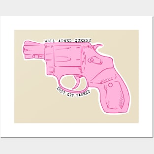 Well-Armed Gays Posters and Art